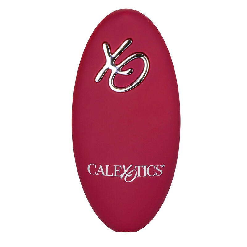 CALEXOTICS - RIDER MASSAGER DUAL MOTOR REMOTE CONTROL RED