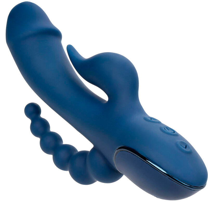 Blue Triple Orgasm Vibrator
