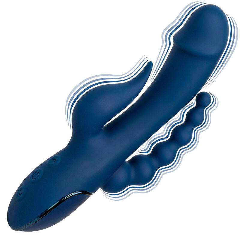 Blue Triple Orgasm Vibrator