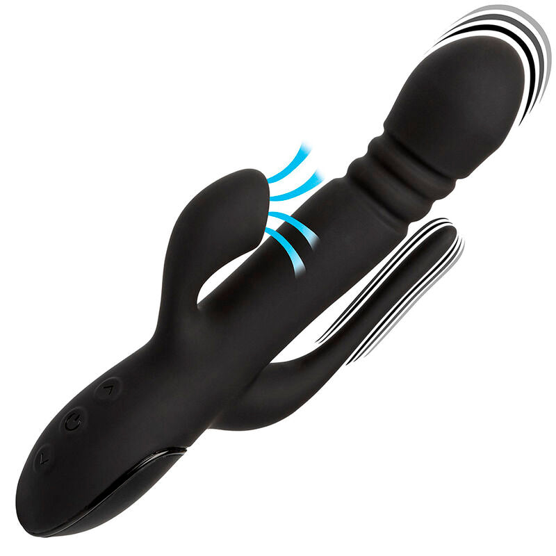 Euphoria Triple Vibrator Black