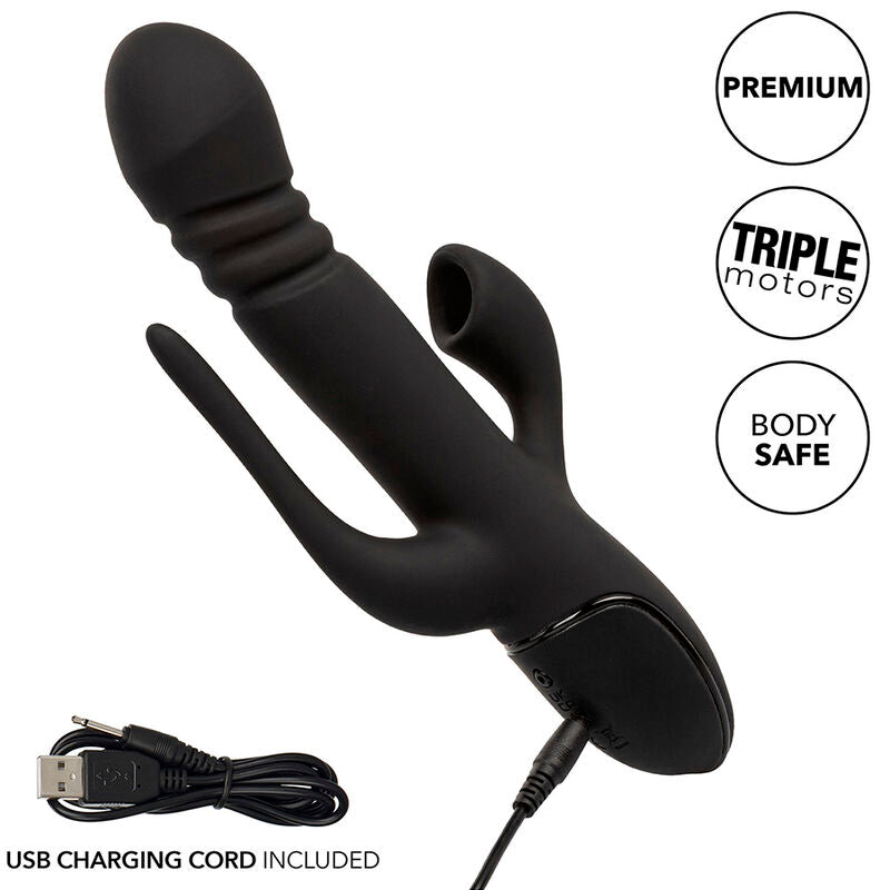 Euphoria Triple Vibrator Black