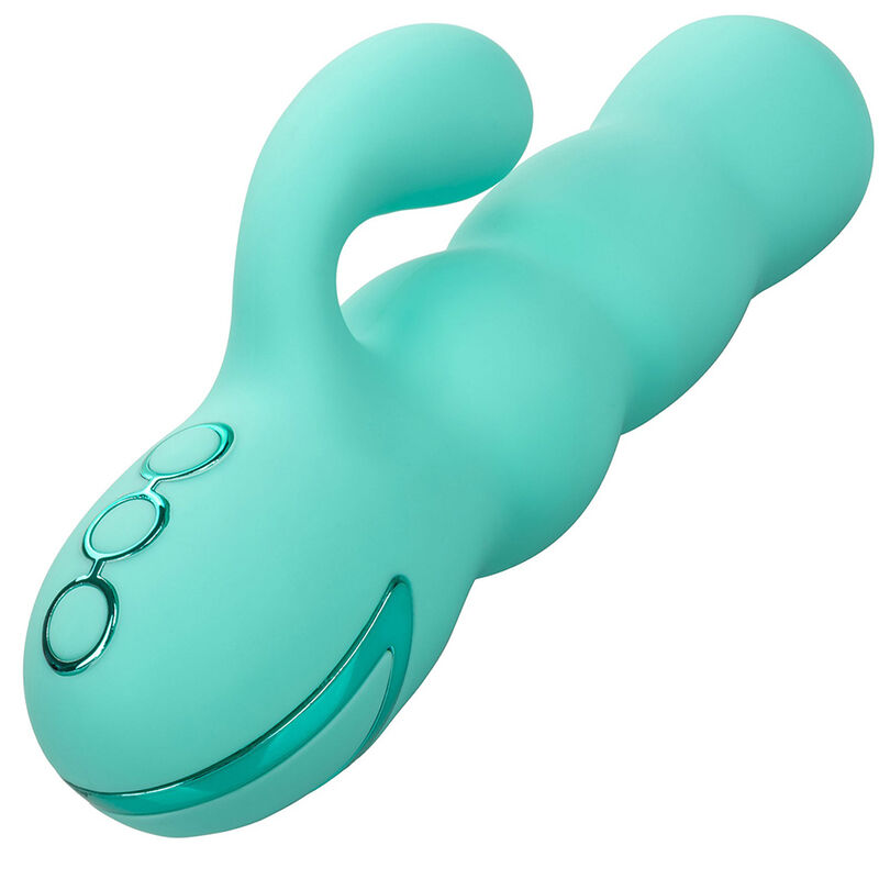 Del mar diva rabbir aqua green vibrator by california dreaming
