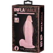 Realistic Inflatable Dildo with Suction Cup 15cm