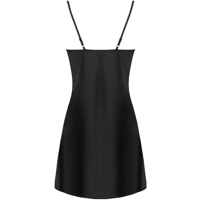 LIVCO CORSETTI FASHION - JACQUELINE LC 90249 DAZZLING GOWN + SHIRT + PANTIES BLACK S/M