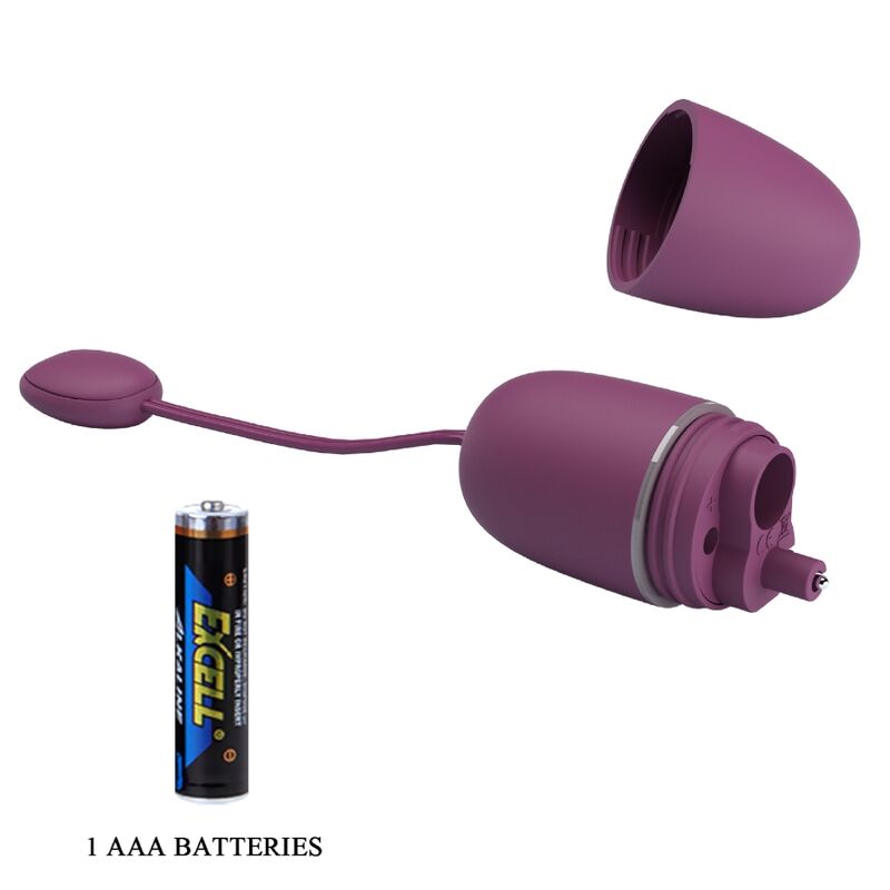 Nymph app-controlled vibrating egg lilac