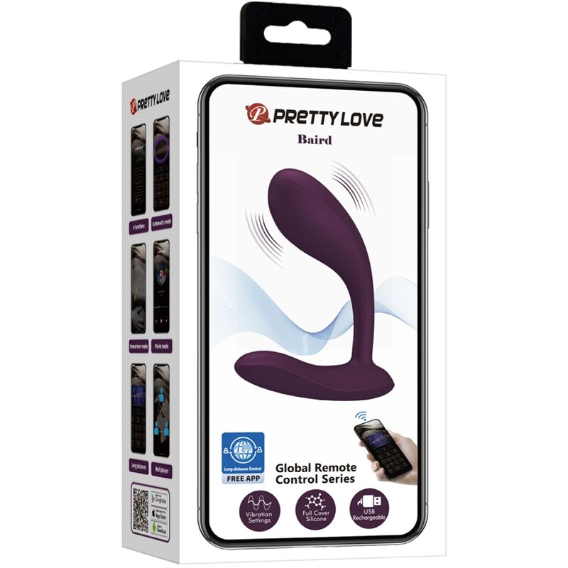 Baird application lilac rechargeable g-spot 12 vibrations