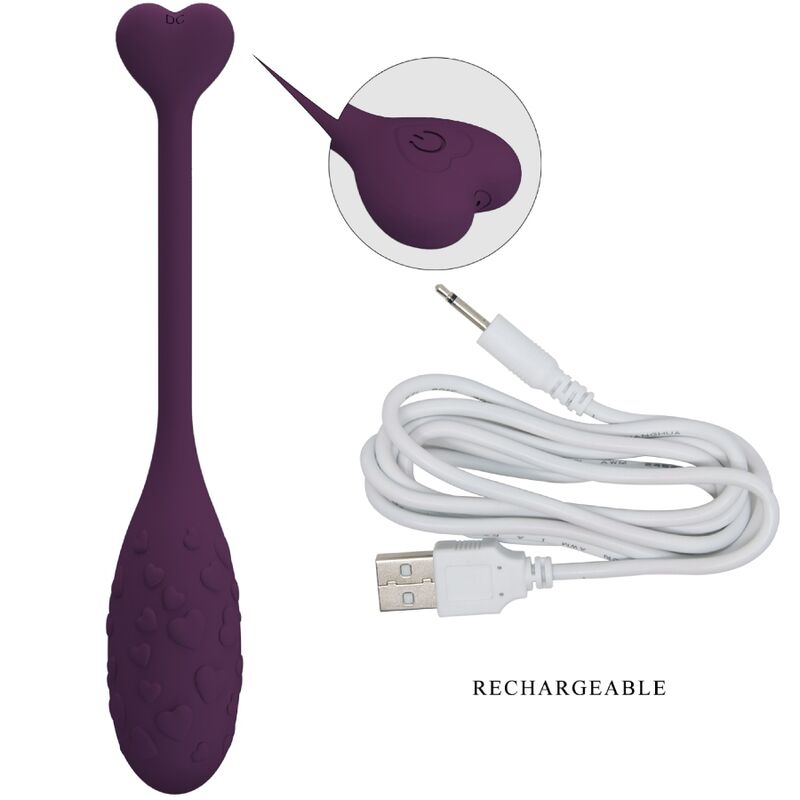 Fisherman app-controlled vibrating egg lilac