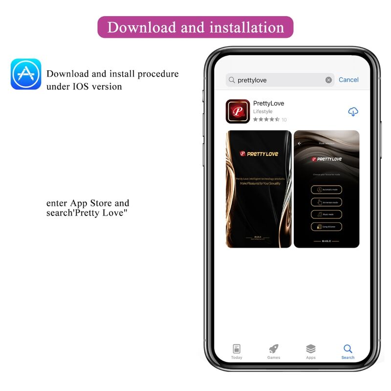 Fisherman app-controlled vibrating egg lilac