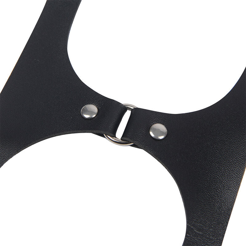 SUBBLIME - COMPLETE HARNESS WITH BLACK LEATHER BUCKLES, ONE SIZE