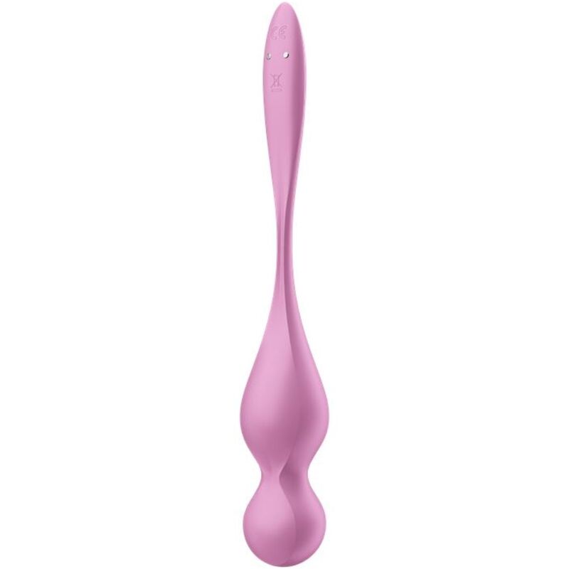 Vibrating kegel balls love birds pink