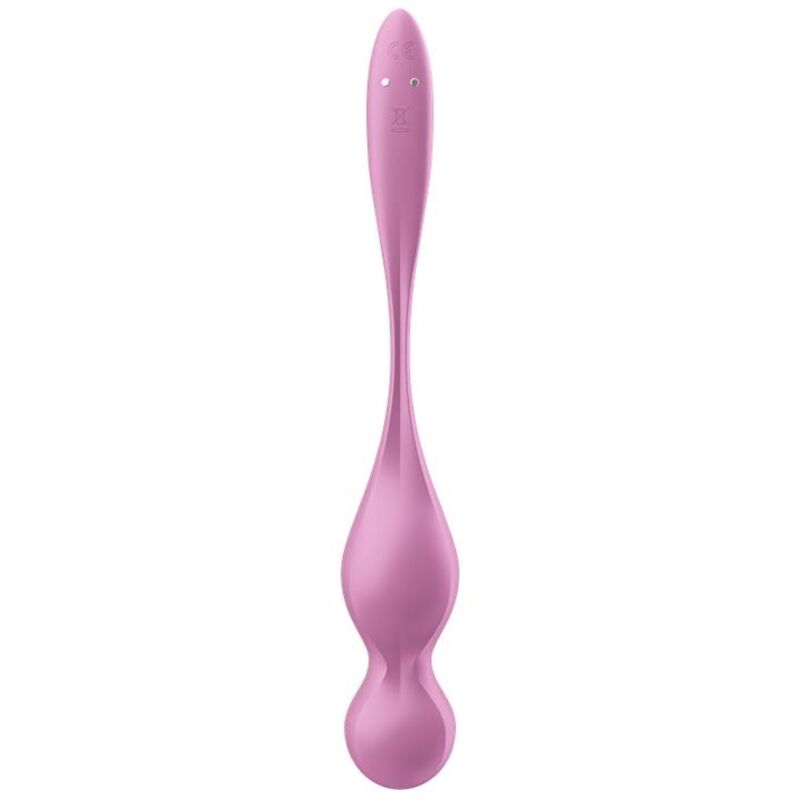 Vibrating kegel balls love birds pink