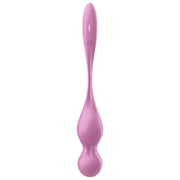 Vibrating kegel balls love birds pink