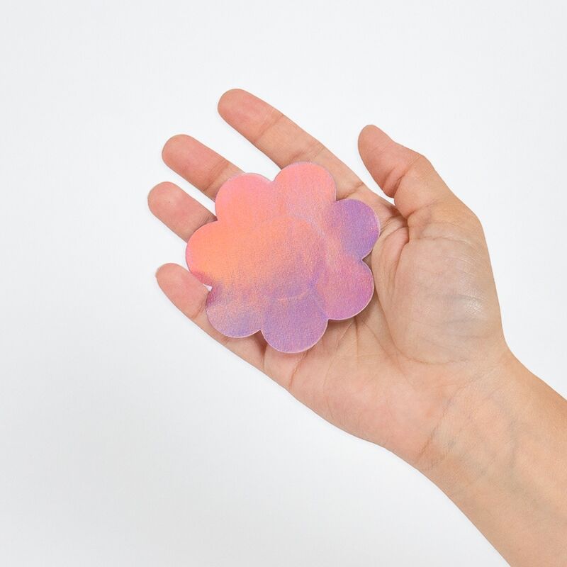 Secret play- wow tits! flower nipple covers