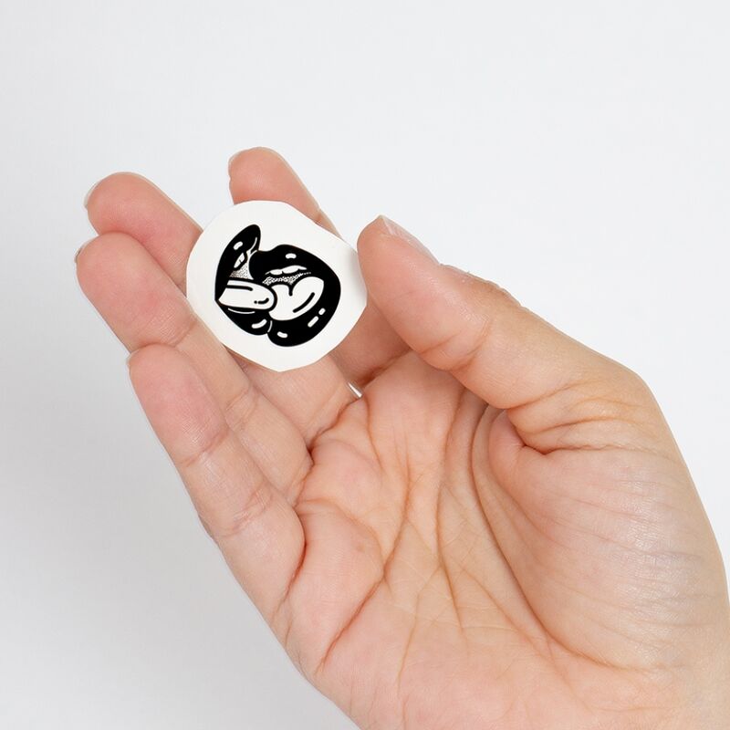 Set of 10 spicy collection temporary tattoos