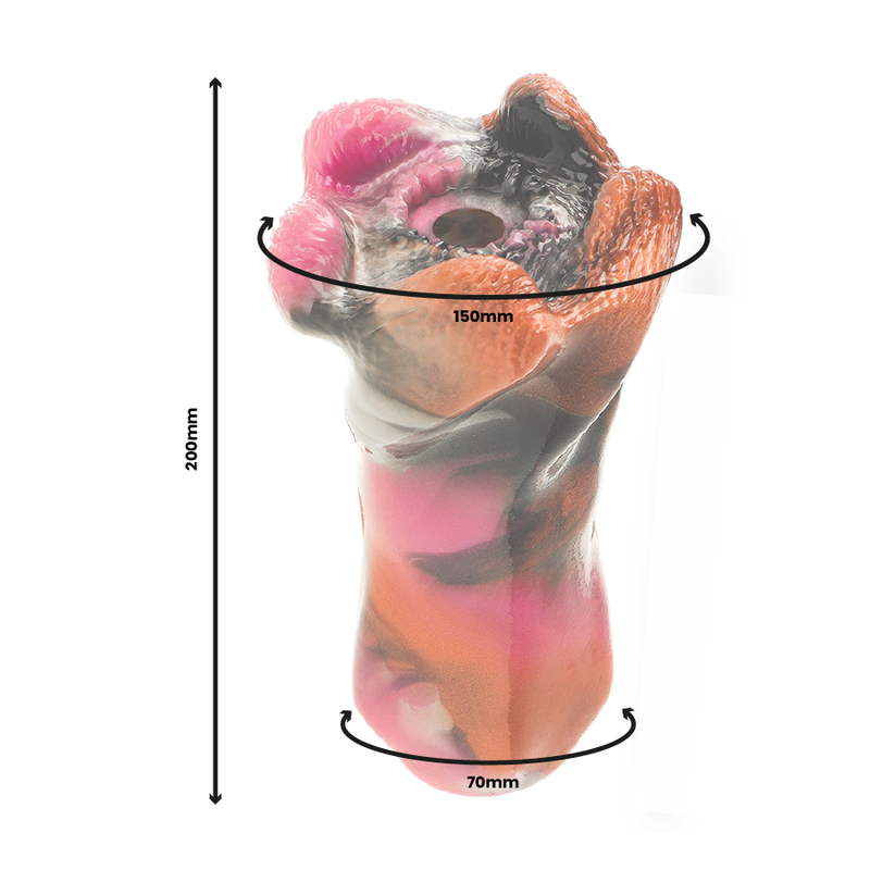 Telemus cyclops male masturbator mouth