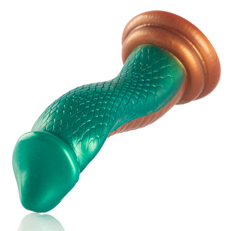 Green cobra python dildo