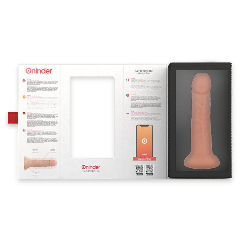 Large dildo vibrator bogotá 9 speeds natural 22 cm -o- 4.5 cm - free app