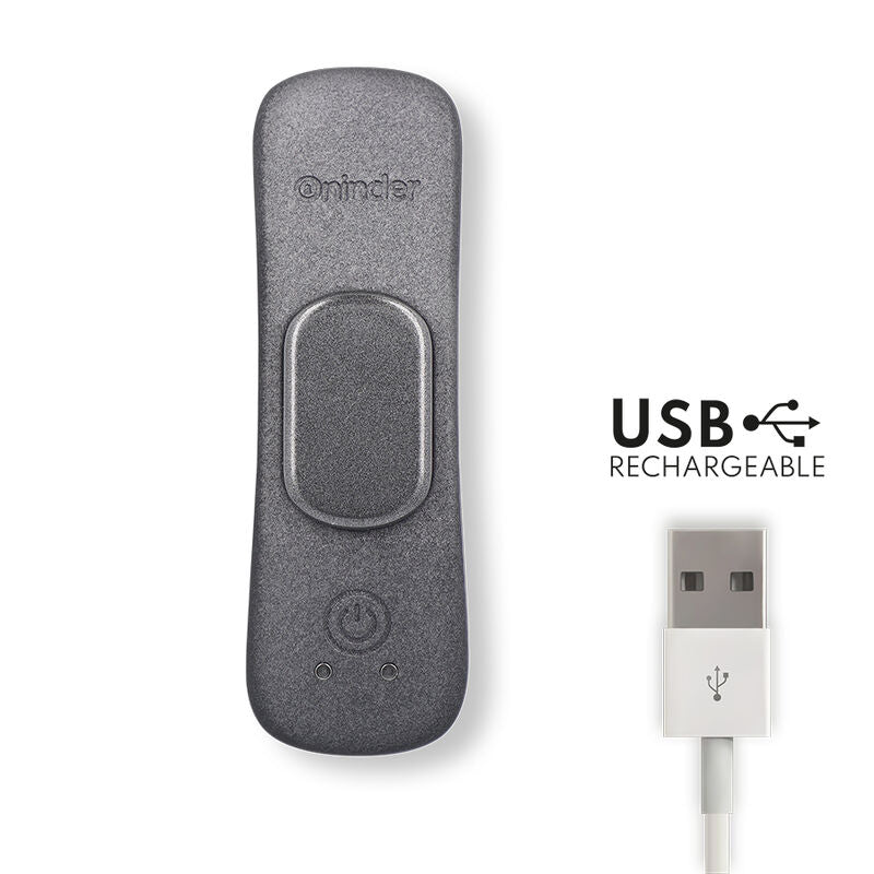 Manila Panty 9 Speed Rechargeable Vibrator 9.6cm x 2.6cm - Free App