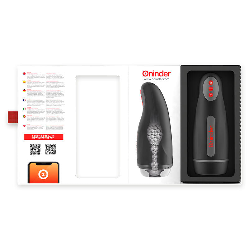 Seoul 10 Speed Rechargeable Male Masturbator - Free App