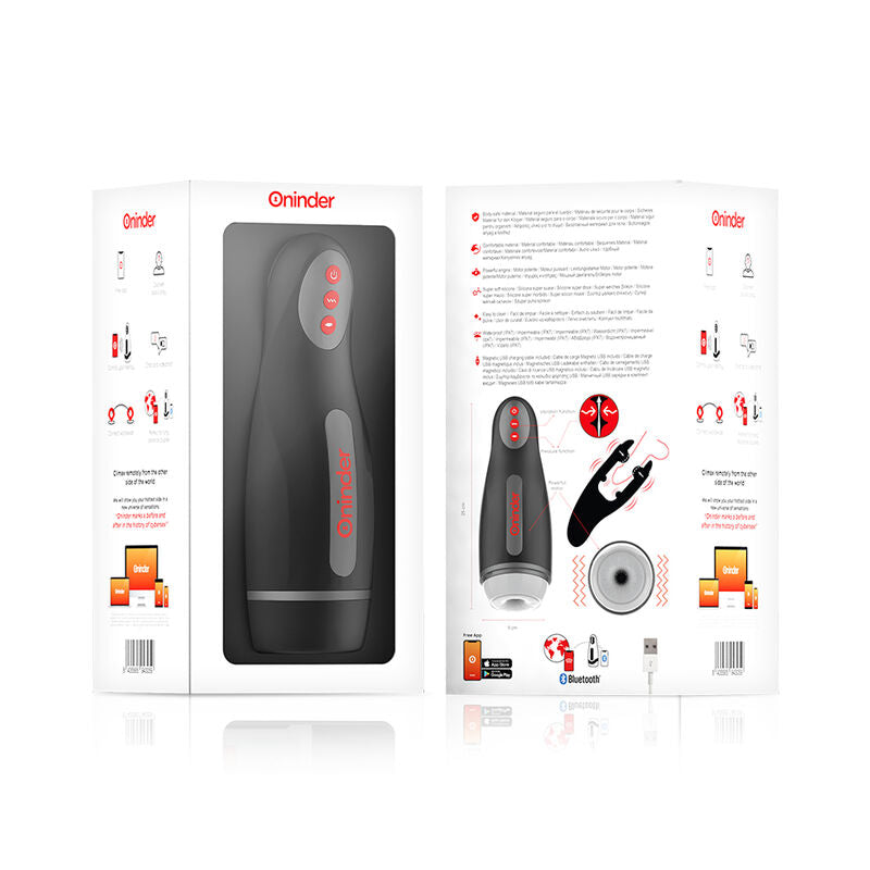 Seoul 10 Speed Rechargeable Male Masturbator - Free App