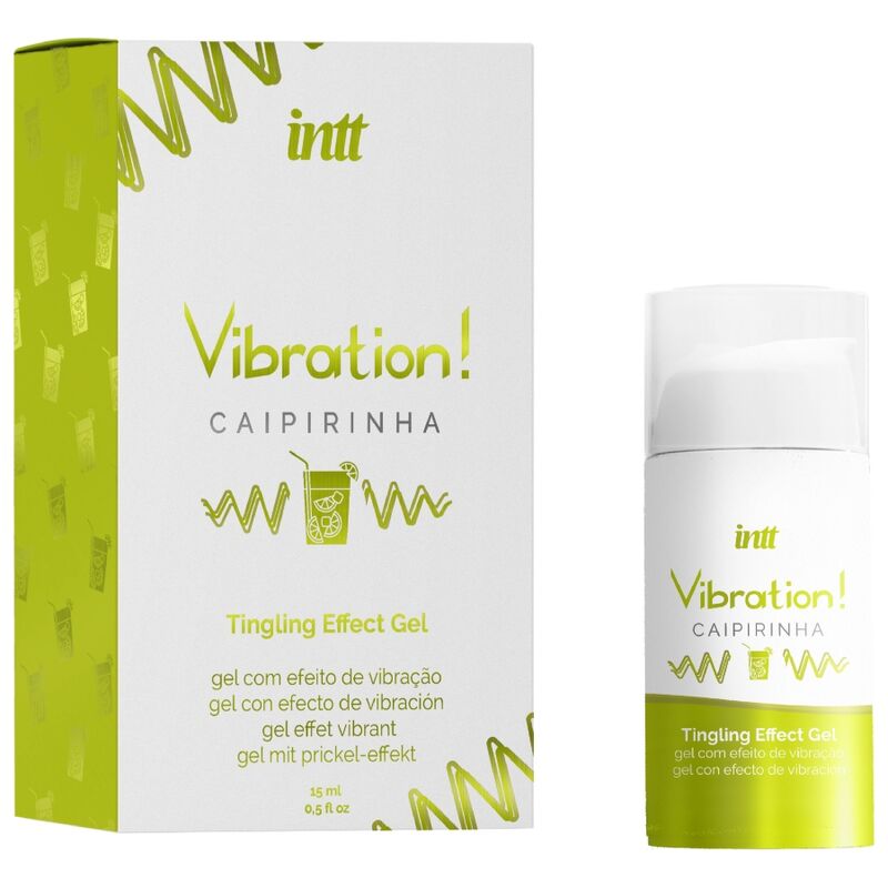 INTT - CAIPIRINHA LIQUID VIBRATOR GEL POWERFUL INTIMATE STIMULANT 15 ML