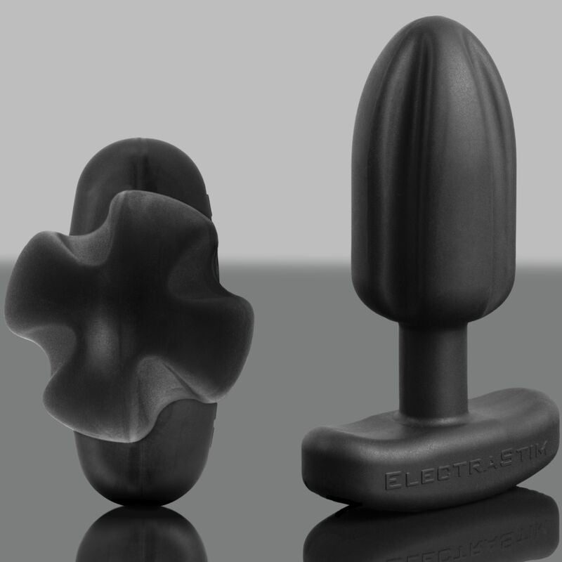 Tartar quadripolar anal plug black silicone