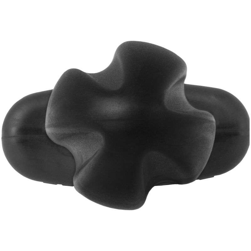 Tartar quadripolar anal plug black silicone