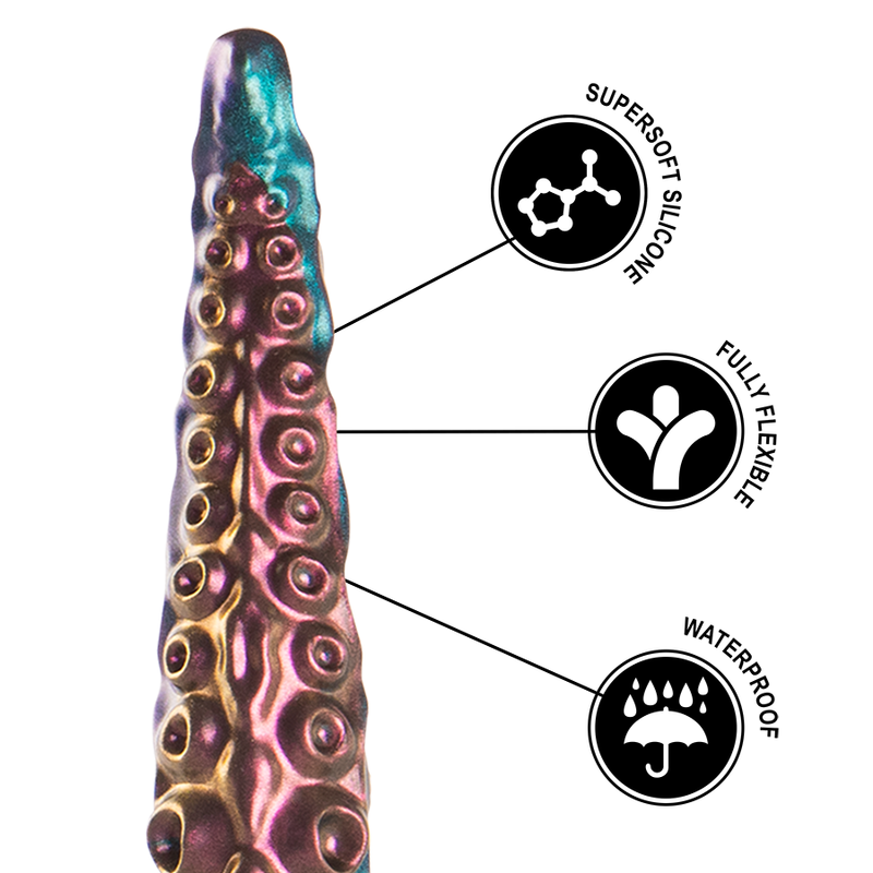 Large size Charybdis tentacle fine dildo