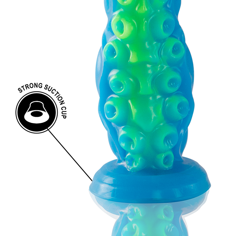 EPIC - SMALL FLUORESCENT THIN TENTACLE DILDO