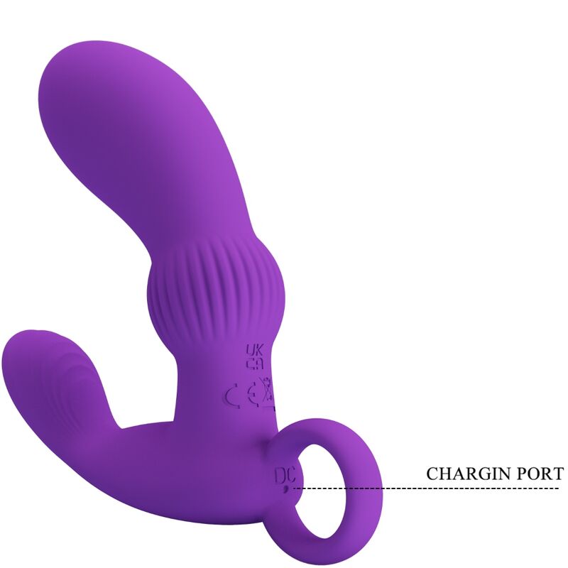 Cayla lilac anal massager vibrator