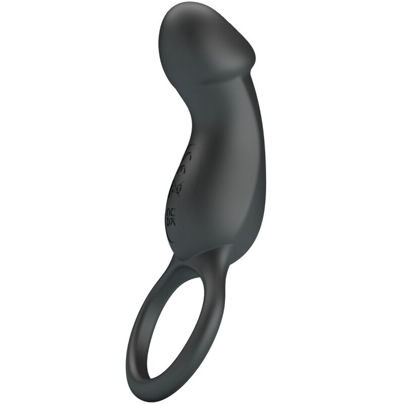 PRETTY LOVE - WARREN BLACK ANAL RING AND VIBRATOR