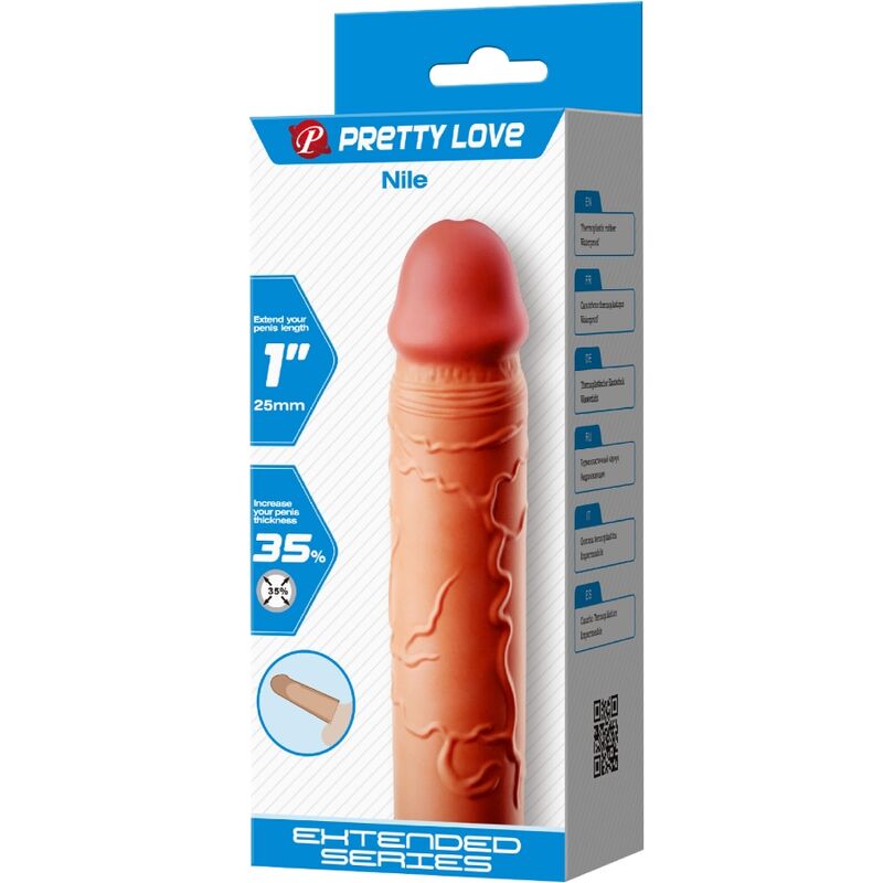 Nile penis extender flesh cover