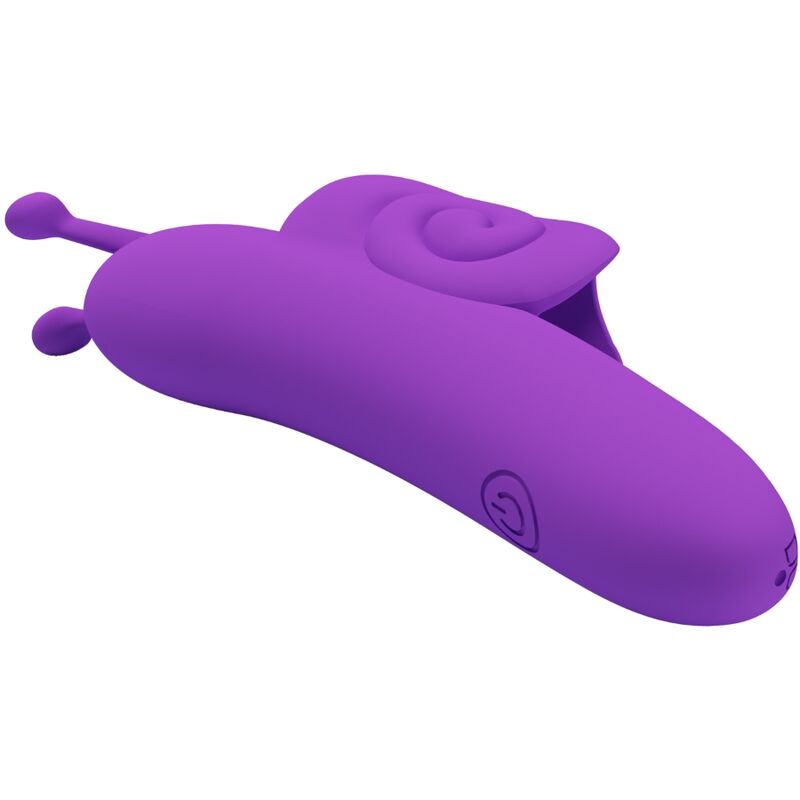 Snail Powerful Finger Stimulator Purple