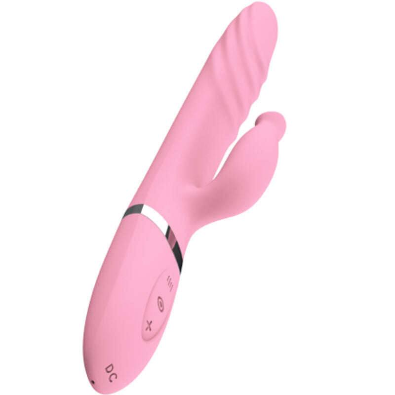 ARMONY - VIBRATOR &amp; TONGUE Stimulator with Heat Effect, Pink