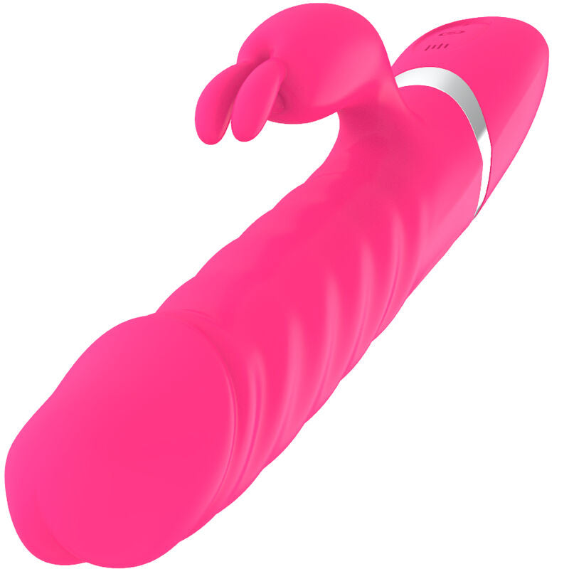 ARMONY - NASTY FUCHSIA RABBIT VIBRATING DILDO