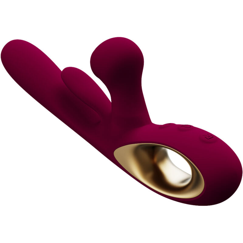 Vibrator impact swing &amp; double stimulator model 1 burgundy