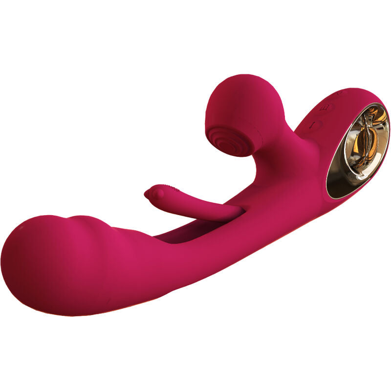 Vibrator impact swing &amp; double stimulator model 2 burgundy