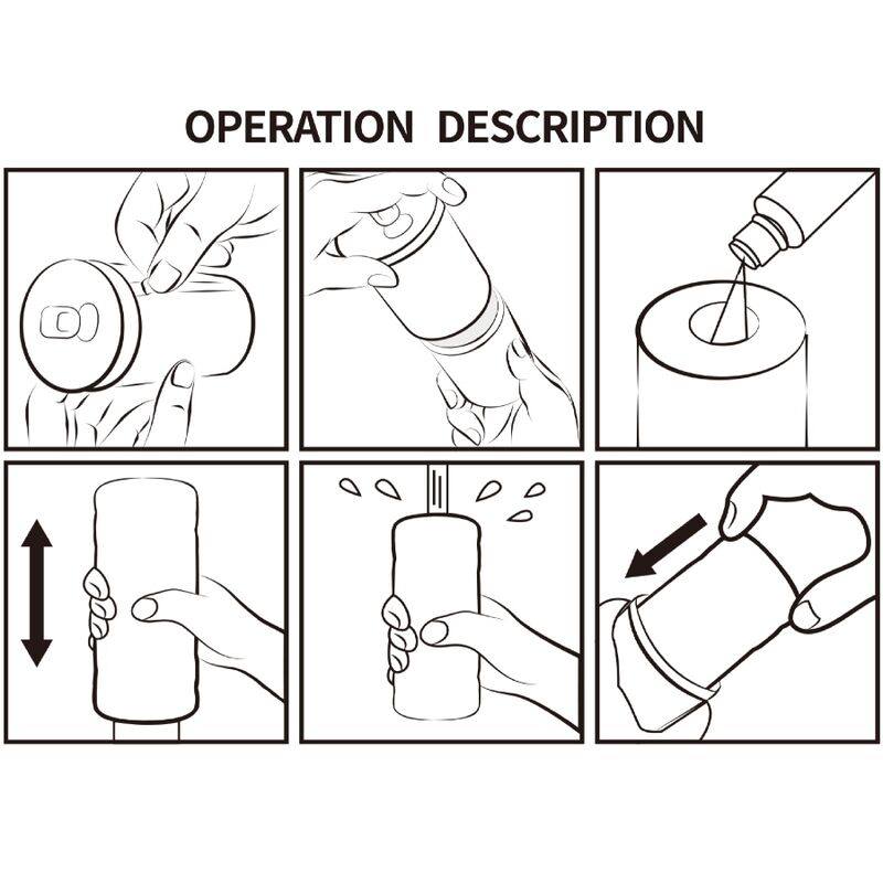 Hedy white vagina masturbator