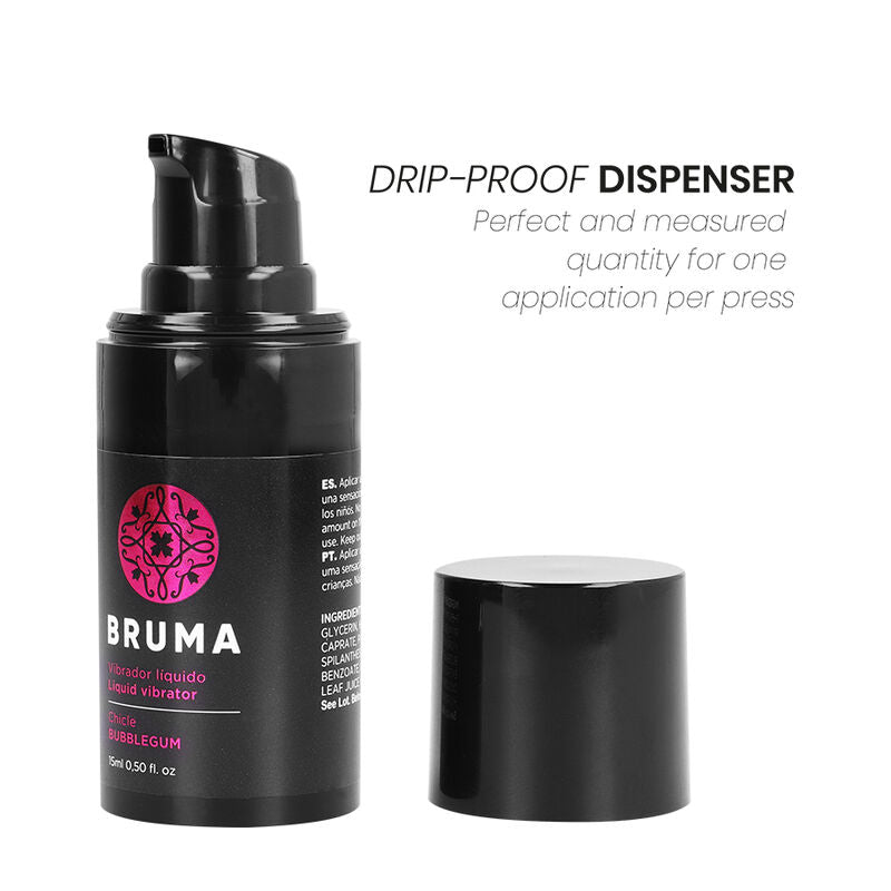 BRUMA - ULTRA-GLOSSING LIQUID VIBRATOR BUBBLEGUM 15ML