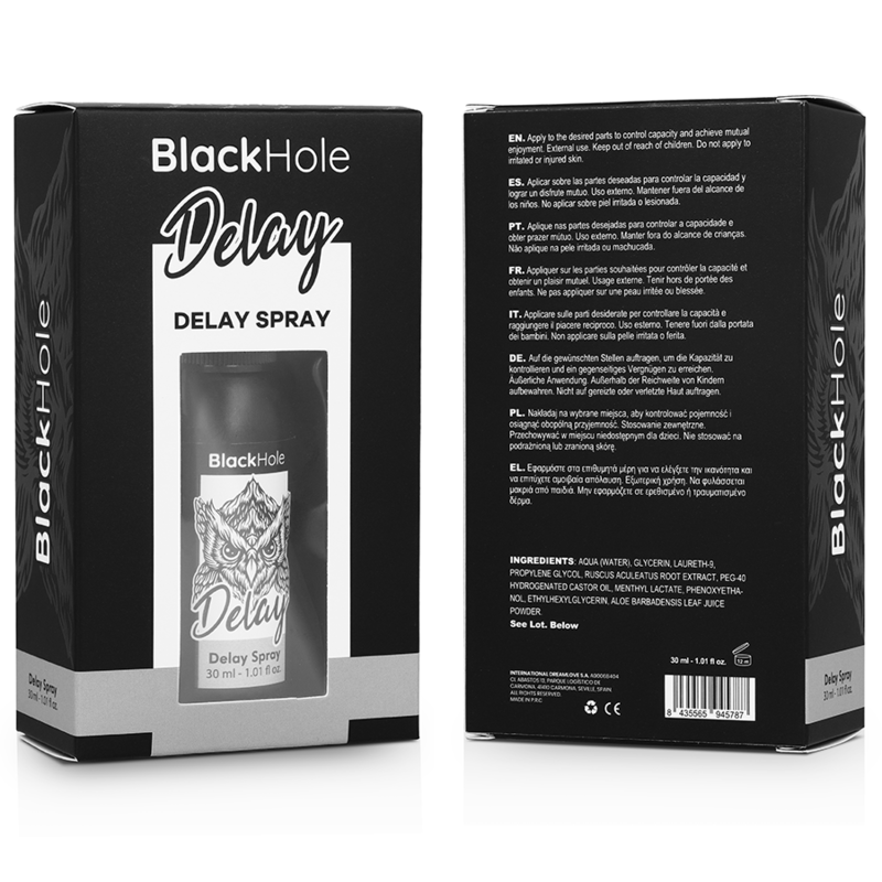 BLACK HOLE - STUDY FORTE 30ML DELAY SPRAY