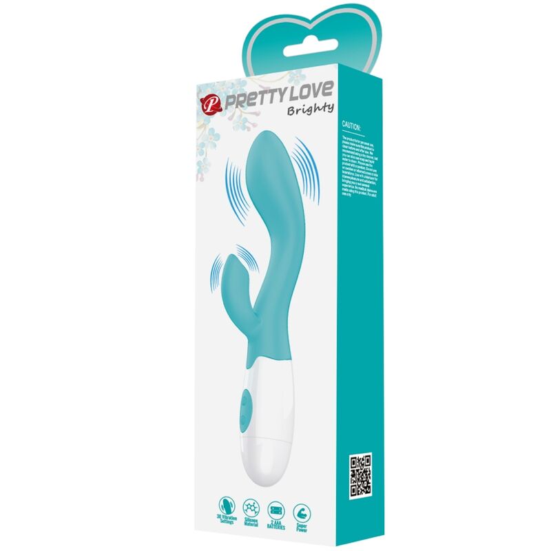 Aqua green brighty g-spot vibrator