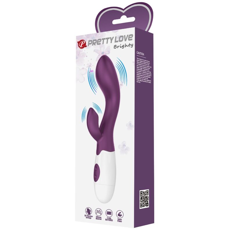 Brighty spot g vibrator purple
