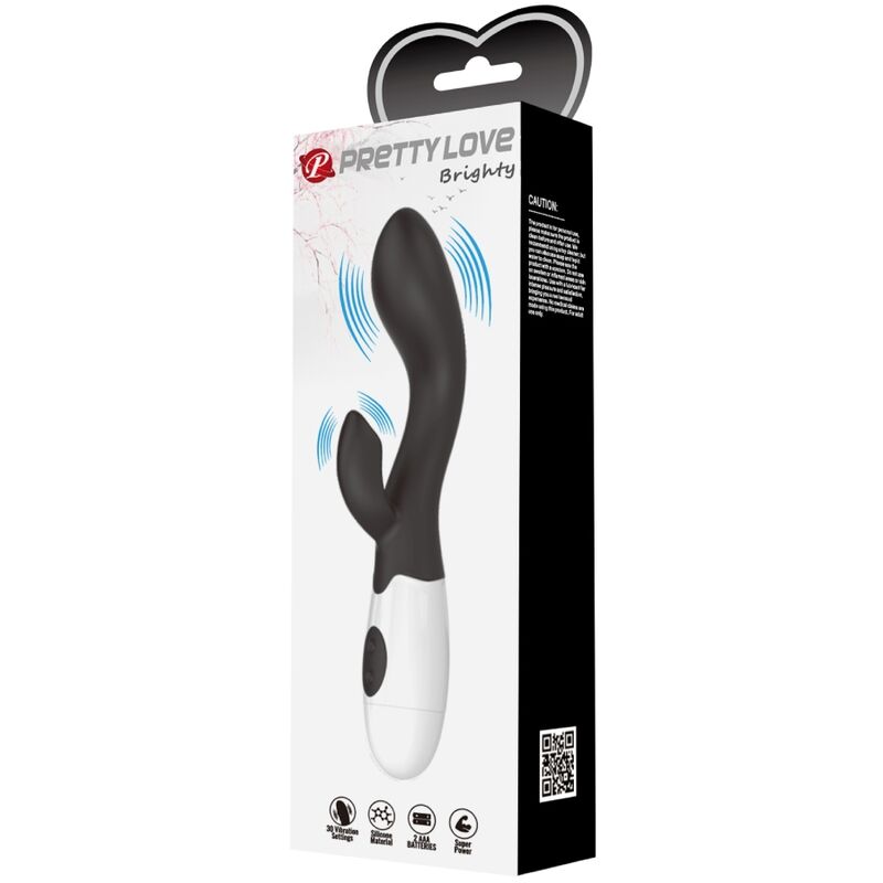Brighty black g-spot vibrator