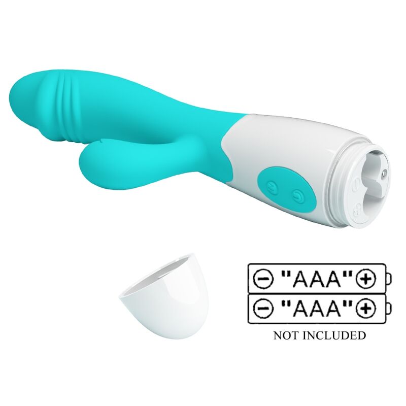 Aqua green snappy g-spot vibrator