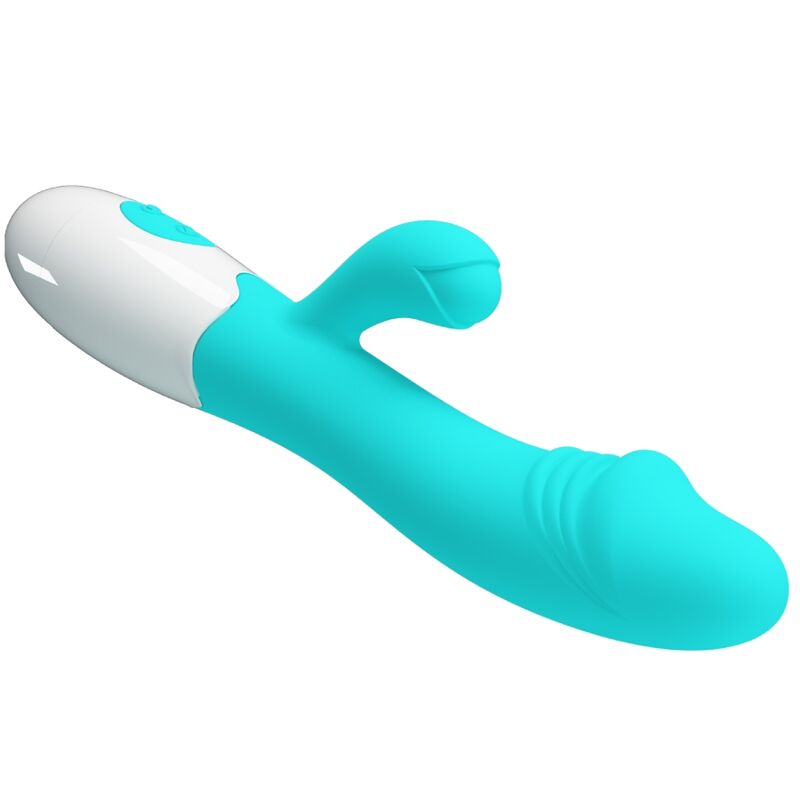 Aqua green snappy g-spot vibrator