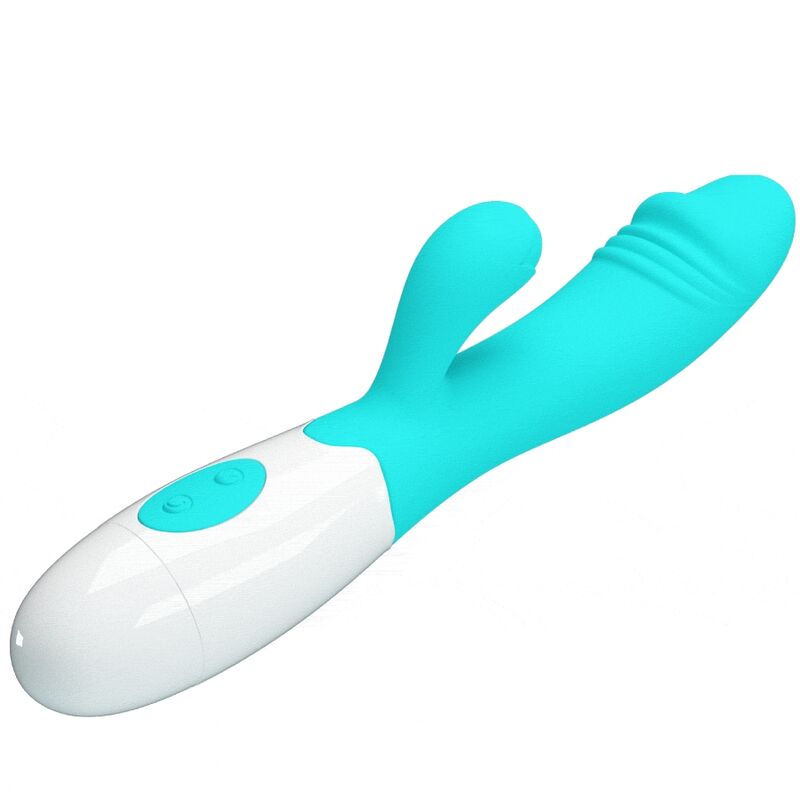 Aqua green snappy g-spot vibrator