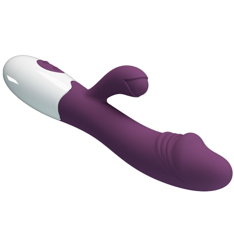 Purple snappy g-spot vibrator