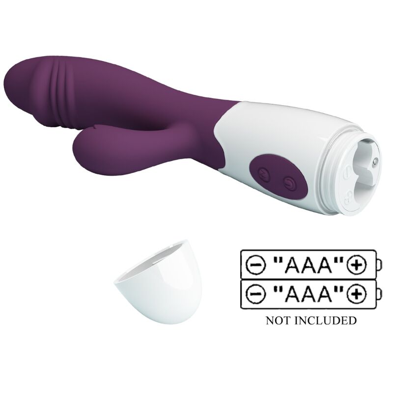 Purple snappy g-spot vibrator