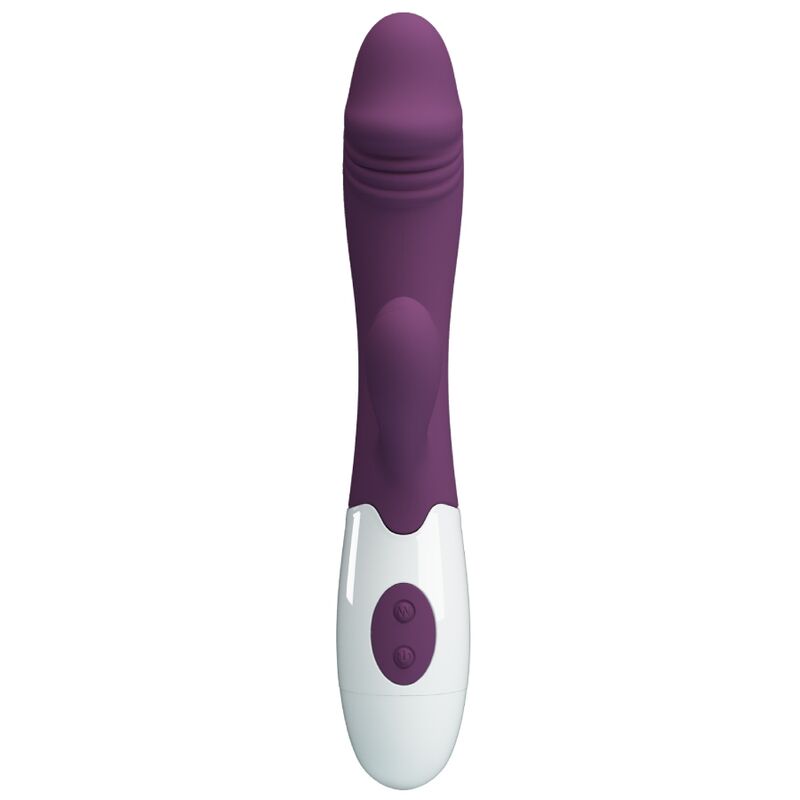 Purple snappy g-spot vibrator