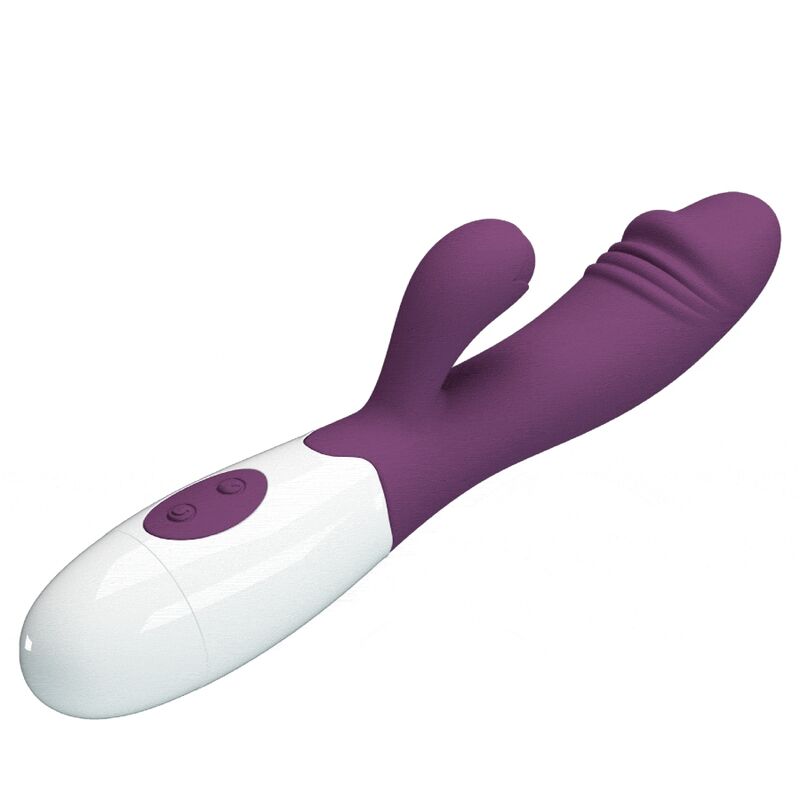 Purple snappy g-spot vibrator